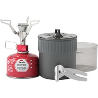 MSR Gaskocher PocketRocket 2 Mini Stove Kit grau, mit Topf-Set, Modell 2021