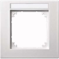 Merten Rahmen einfach beschriftbar weiß, Retail