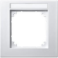 Merten Rahmen einfach beschriftbar weiß, Retail