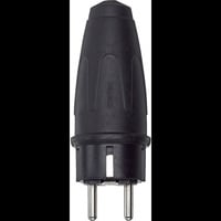 Image of Vollgummi Schutzkontaktstecker 3-polig 16 Ampere 250 Volt Typ 123851