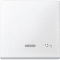 Merten Wippe Kontrollfenster Fenster Wippe mit Aufdruck Schlüssel weiß, Retail