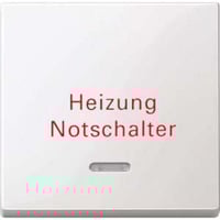 4042811076054 - Wippe Kontrollfenster für Fenster mit Aufdruck Heizung Typ 435119 glänzend