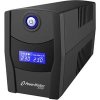BlueWalker PowerWalker Basic VI 1000 STL FR, USV schwarz, Outlet: 2x Type E (French)