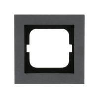 Busch-Jaeger Abdeckrahmen 1-fach, Abdeckung grau, Retail