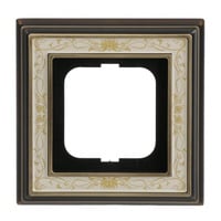 Busch-Jaeger Rahmen 1-fach weiß, Retail