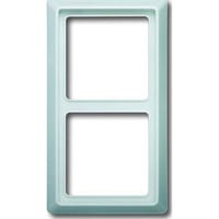 Busch-Jaeger Rahmen zwei fach Allwetter 44 weiß, Retail