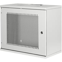 Digitus Wandgehäuse, SOHO, unmontiert - 540x400 mm (BxT), IT-Schrank hellgrau, 9 Höheneinheiten