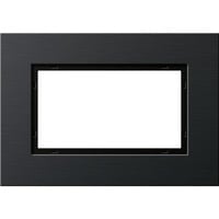 Gira Abdeckrahmen einfach zweifach schwarz, Retail