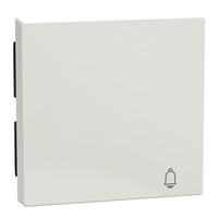 Merten Wippe Klingel für Wechselschalter, Kreuzschalter und Taster, glänzend, Thermoplast weiß (glänzend), Retail