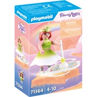 PLAYMOBIL 71364 Princess Magic Himmlischer Regenbogenkreisel mit Prinzessin, Konstruktionsspielzeug 