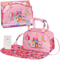 BABY born Wickeltasche pink, Spielfigur