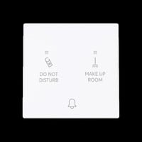 0 Klingeltaster Do Not Disturb Make Up Room weiß, Retail