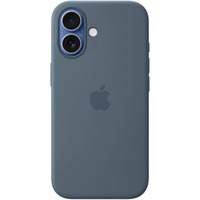 Apple Silikon Case mit MagSafe, Handyhülle blau, iPhone 17
