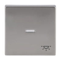 Busch-Jaeger Wippe mit Symbol Licht edelstahl, Retail