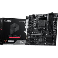 MSI PRO B550M-P, Mainboard schwarz