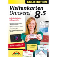 Markt+Technik Visitenkarten Druckerei 8.5 Gold Edition, Grafik, Publishing-Software Deutsch