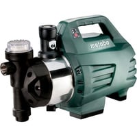 Metabo HWAI 4500 Inox (600979000) Hauswasserautomat, Pumpe schwarz/grün, 1300 Watt