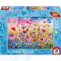 Schmidt Spiele Mohnblumenwiese, Puzzle 1000 Teile