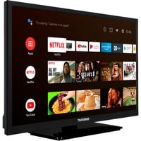 Telefunken XH24AN550MV, LED-Fernseher 60 cm (24 Zoll), schwarz, FullHD, AndroidTV, HDR, WLAN