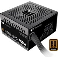 Thermaltake SMART BM3 750W, PC-Netzteil schwarz, 1x 12VHPWR, 4x PCIe, Kabel-Management, 750 Watt