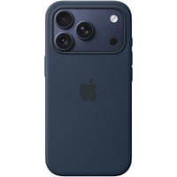 Apple Silikon Case mit MagSafe, Handyhülle dunkelblau, iPhone 17 Pro