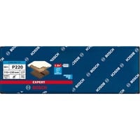 Bosch Professional Expert M480 Netzstruktur-Schleifblatt 115 x 230mm, K220 50 Stück, für Schwingschleifer