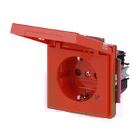 Busch-Jaeger Schutzkontakt Steckdosen Einsatz orange, Retail