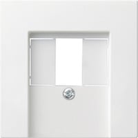 Gira Abdeckung für USB-Spannungsversorgung Power Delivery glänzend weiß, Retail