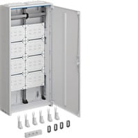 Hager Multimedia Komplettschrank universell 1100x550x205 Millimeter IP44 2 Felder weiß, Retail