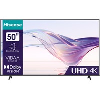 Hisense 50A6K, LED-Fernseher 127 cm (50 Zoll), schwarz, UltraHD/4K, Triple Tuner, HDR