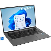 LG gram14Z90R-G.AA79G, Notebook grau, Windows 11 Home 64-Bit, 36.5 cm (14 Zoll), 1 TB SSD