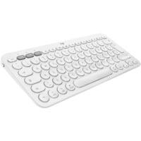 Logitech K380 Multi-Device für Mac, Tastatur weiß, DE-Layout, Bluetooth, kompatibel mit macOS/iOS/iPadOS