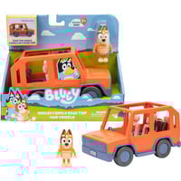 Moose Toys Bluey - Heeler Familienausflug 4WD Familienauto, Spielfahrzeug 