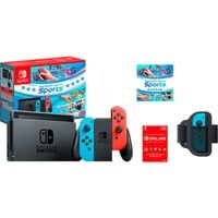 Nintendo Switch Sports Set, Spielkonsole neon-rot/neon-blau, inkl.  Switch Sports, Beingurt & 3-monatige Switch Online Mitgliedschaft