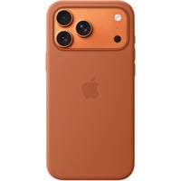 Apple Silikon Case mit MagSafe, Handyhülle braun, iPhone 17 Pro Max