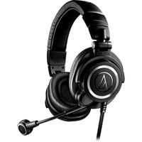 Audio-Technica ATH-M50xSTS StreamSet, Headset schwarz, USB
