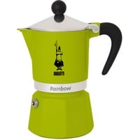 Rainbow, Espressomaschine grün, 6 Tassen Kapazität: 6 Tassen/0,27 Liter