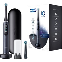 Braun Oral-B iO Series 8N, Elektrische Zahnbürste schwarz, Black Onyx