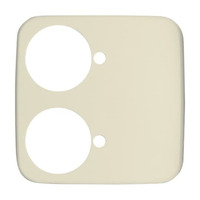 Busch-Jaeger Zentralscheibe, Rahmen weiß, Retail