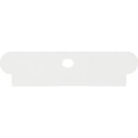 Merten Schriftfeldeinlagen 3-poliger Aus-Schalter, Beschriftungsgerät weiß, Retail