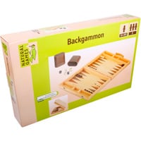 Natural Games Backgammon Spiel 38 x 22 x 5 Zentimeter, Brettspiel 