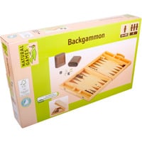 Natural Games Backgammon Spiel 38 x 22 x 5 Zentimeter, Brettspiel 
