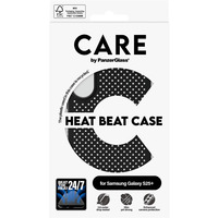 PanzerGlass Heat Beat Case, Handyhülle schwarz, Samsung Galaxy S25+, QI-kompatibel