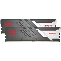 Patriot DIMM 64 GB DDR5-5200 (2x 32 GB) Dual-Kit, Arbeitsspeicher schwarz, PVV564G520C40K, Viper Venom, INTEL XMP, AMD EXPO