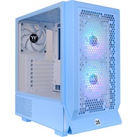 Thermaltake Ceres 330 TG ARGB , Tower-Gehäuse hellblau, Tempered Glass