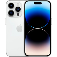 Apple iPhone 14 Pro 512GB Generalüberholt, Handy Silber, nur eSIM