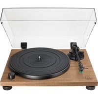 Audio-Technica AT-LPW40WN, Plattenspieler schwarz/holz, Integrierter Phono-Vorverstärker, Manuelle Bedienung