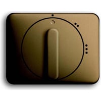 Busch-Jaeger Zentralscheibe für Dreistufen-Drehschalter ohne Nullstellung, Abdeckung bronze, Retail