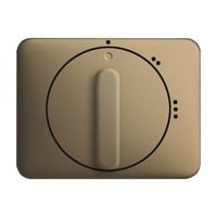 Busch-Jaeger Zentralscheibe für Dreistufen-Drehschalter ohne Nullstellung, Abdeckung bronze, Retail