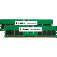 Kingston DIMM 32 GB DDR5-5600 (2x 16 GB) Dual-Kit, Arbeitsspeicher grün, KVR56U46BS8K2-32, ValueRAM